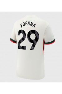 Chelsea Wesley Fofana #29 Fotballdrakt Borte Klær 2025-26 Korte ermer